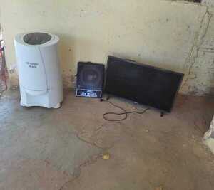 Recuperan electrodomésticos robados en vivienda; presunto autor, un menor de 15 años.