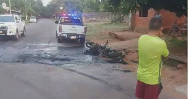 La Nación / Accidente en Capiatá, deja como saldo un fallecido y un herido de gravedad