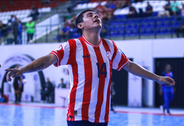 Con gol del ignaciano «Mboka» Espinoza, Paraguay arrancó ganando la Copa América en futsal