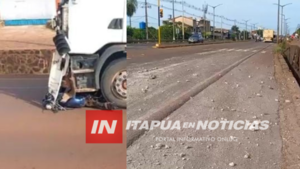 TRÁGICO ACCIDENTE EN RUTA PY 6: MUERE ACOMPAÑANTE DE MOTOCICLETA - Itapúa Noticias