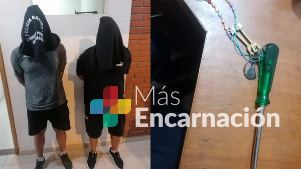 Delincuentes vinieron a veranear en Encarnación e intentaron hurtar en un departamento