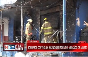 Controlan incendio registrado en un local comercial del Mercado de Abasto - La Tribuna