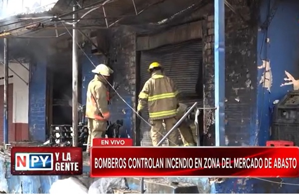 Controlan incendio registrado en un local comercial del Mercado de Abasto - La Tribuna