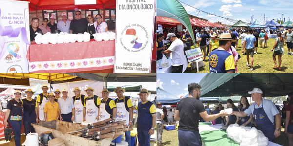 LA GOBERNACIÓN DE ITAPÚA SE SUMÓ AL GRAN ALMUERZO DEL ROTARY CLUB ENCARNACIÓN. - Itapúa Noticias