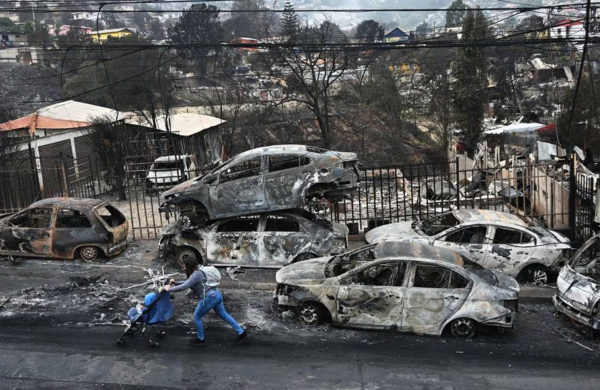 Chile: incendios sin tregua registran más de 110 muertos