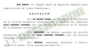 Procesado en causa Dakovo seguirá en prisión a la espera de extradición