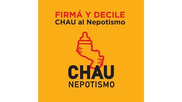 “Adiós Nepotismo”: Campaña ciudadana busca apoyo para ley