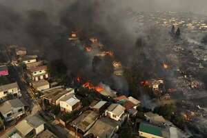 Incendios forestales azotan a Chile: las imágenes son devastadoras - Mundo - ABC Color