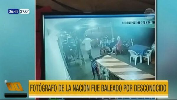 Desconocido baleó a un fotógrafo en Fernando de la Mora | Telefuturo