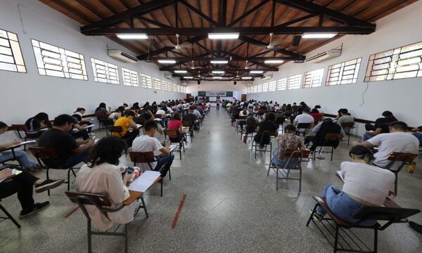 Examen para acceder a becas del Gobierno se realizará en doble turno en San Lorenzo y otras sedes