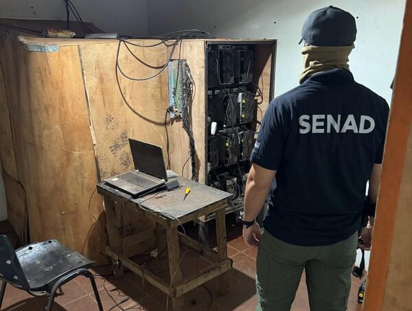 A Ultranza Py: red criminal lavaba dinero mediante criptomonedas, según Senad · Radio Monumental 1080 AM
