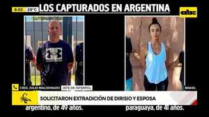 Video: Solicitan extradición a Dirisio y esposa - ABC Noticias - ABC Color