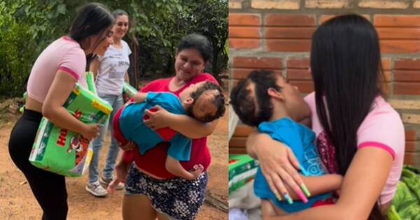 La Nación / Destacan a Laurys Dyva por realizar ayuda social en Guarambaré