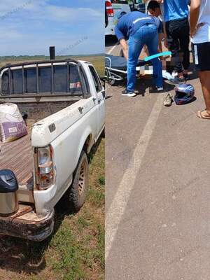Grave accidente de tránsito involucra a estudiantes bogadenses sobre la Ruta PY08