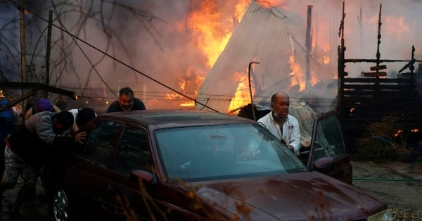 No se reportan paraguayos afectados por los devastadores incendios en Chile