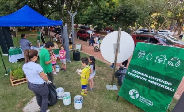 Realizan jornada de educación ambiental en Presidente Franco