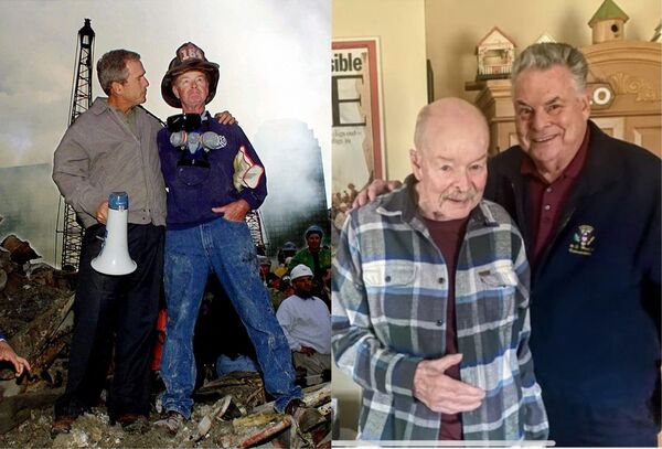 Falleció el bombero que acompañó a George Bush luego de los ataques a las Torres Gemelas - Megacadena - Diario Digital