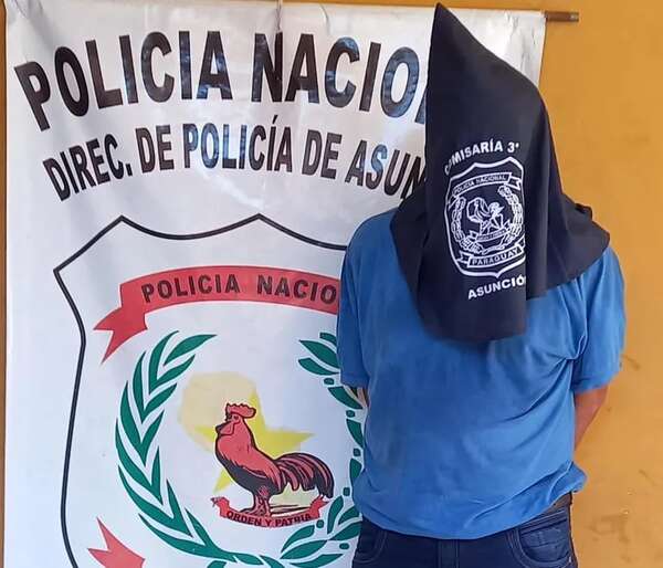 Detienen a un hombre con una veintena de antecedentes tras intento de hurto - Policiales - ABC Color