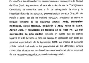 Bloquearán calles para verificar túnel y ante riesgo de explosivos