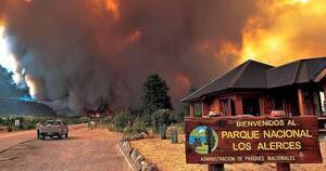 La Nación / Fuego arrasa 3.000 hectáreas en Patagonia argentina