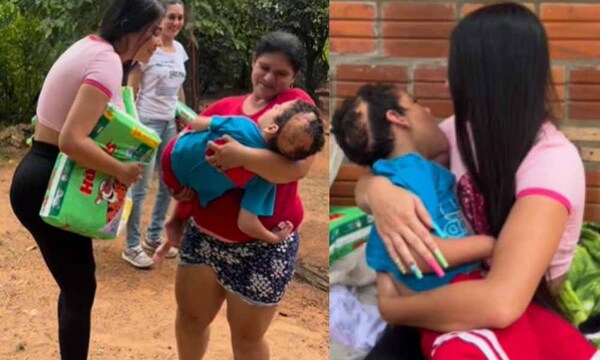 Destacan a Laurys Dyva por realizar ayuda social en Guarambaré – Prensa 5