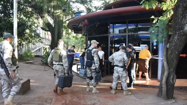 Buscan explosivos en túnel utilizado para robar a cambistas en CDE - Noticiero Paraguay