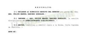 Aperciben a abogado por entorpecer avance de una de las causas de Mocipar con chicanas