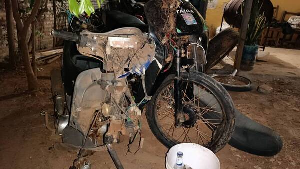 Salieron moto ári a "jugar carnaval" y todo terminó en tragedia