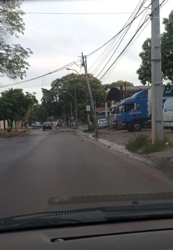 Mal estado de avenida en el barrio San Pablo - Crónicas Ciudadanas - ABC Color