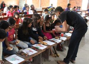 Equipo Jaha: Dedicación incansable en comunidades nativas, compartiendo la palabra de Dios