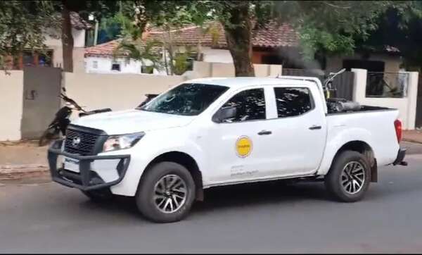 Senepa realiza fumigación tras aumento de casos de dengue en Misiones - Nacionales - ABC Color