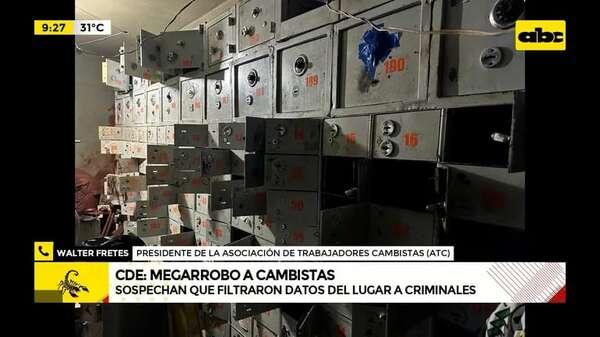 Video: Megarobo a cambistas - ABC Noticias - ABC Color