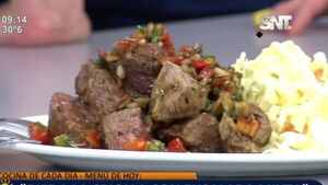 La cocina de Cada Día: ''Bife a la criolla con ensalada mixta'' - SNT