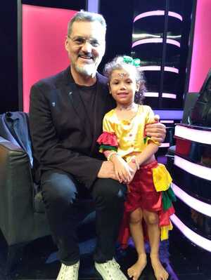 La pequeña Arianita se consagró campeona en el programa el «El Conejo»