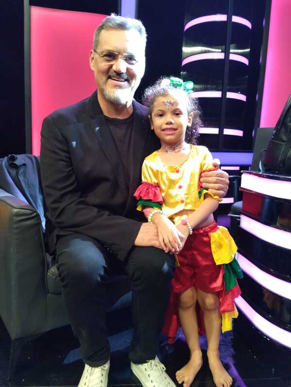 La pequeña Arianita se consagró campeona en el programa el «El Conejo»