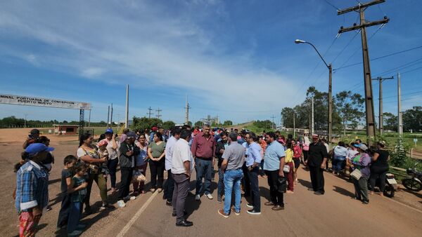 Primera movilización del año exigiendo reparación de ruta