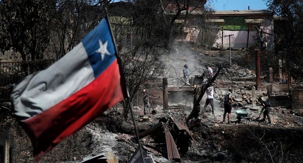 Suman ya al menos 122 muertos por los incendios en Chile.