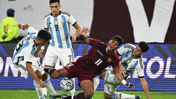 Venezuela arranca un punto ante Argentina