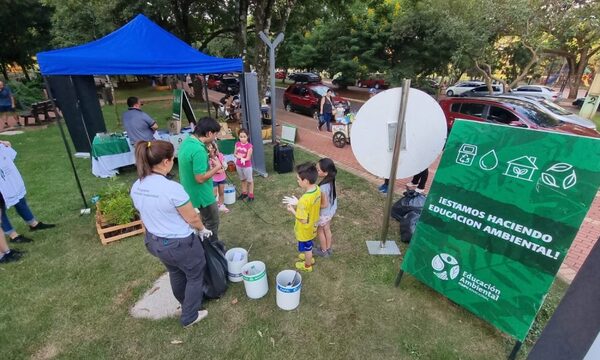 Realizan jornada de Educación Ambiental en Presidente Franco con apoyo de ITAIPU