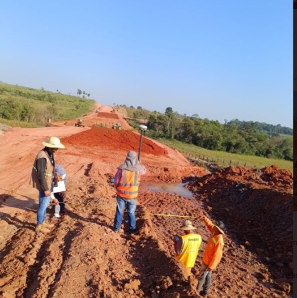 Curuguaty: obra de circunvalación ronda el 30% de ejecución general