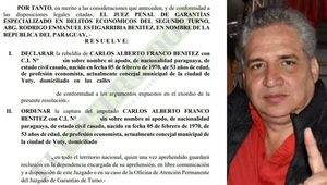 Imparten orden de detención sobre extitular de la Aso de funcionarios de Essap