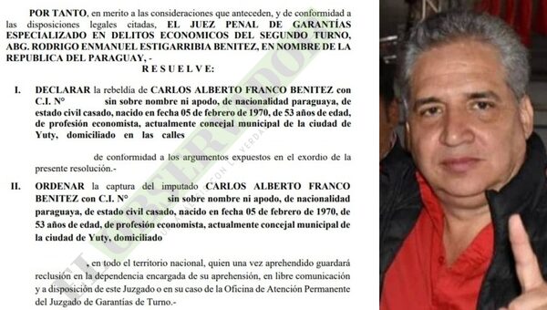 Imparten orden de detención sobre extitular de la Aso de funcionarios de Essap