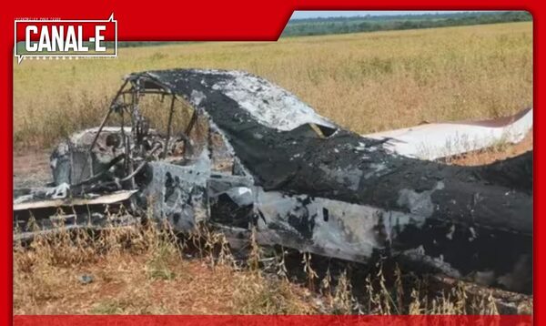 AVIONETA CAE EN EL LÍMITE DE CANINDEYÚ Y ALTO PARANÁ