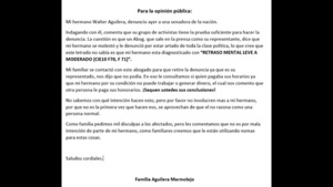 Familia de joven con discapacidad se desmarca de acusación contra Kattya