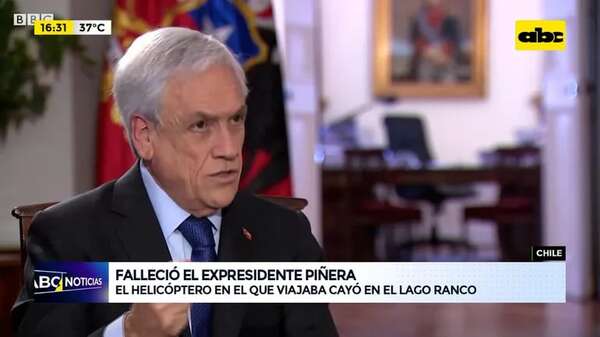 Video: Falleció el expresidente Sebastián Piñera en un accidente aéreo en Chile - ABC Noticias - ABC Color