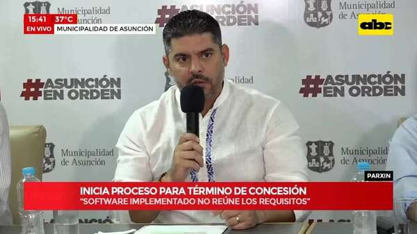 Estacionamiento tarifado: se inicia proceso para cancelar contrato con Parxin - Ensiestados - ABC Color