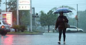La Nación / Alerta sobre lluvias y tormentas eléctricas para diez departamentos