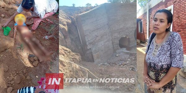 UN NIÑO HERIDO RESULTÓ POR CAÍDA DE BLOQUE DE CEMENTO EN CAPITÁN MEZA - Itapúa Noticias