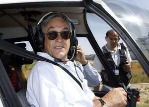 El día en que Sebastián Piñera aprendió a pilotar un helicóptero - Mundo - ABC Color