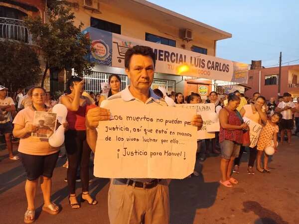 Pobladores de San Pedro del Paraná piden justicia para joven que murió de un balazo - Policiales - ABC Color